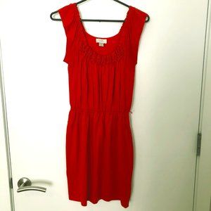 LOFT Ruffle Dress